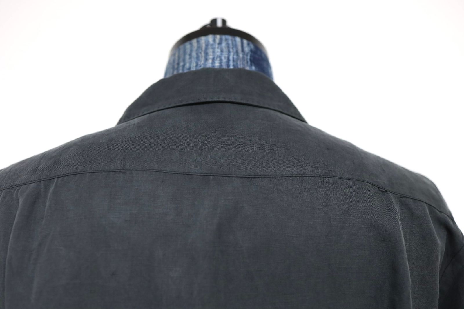 アプレッセ 2026 STYLE1  Vintage Silk Linen S/S Open Collar Shirts(26SAP-02-09)BLACK☆4月11日(土)発売！