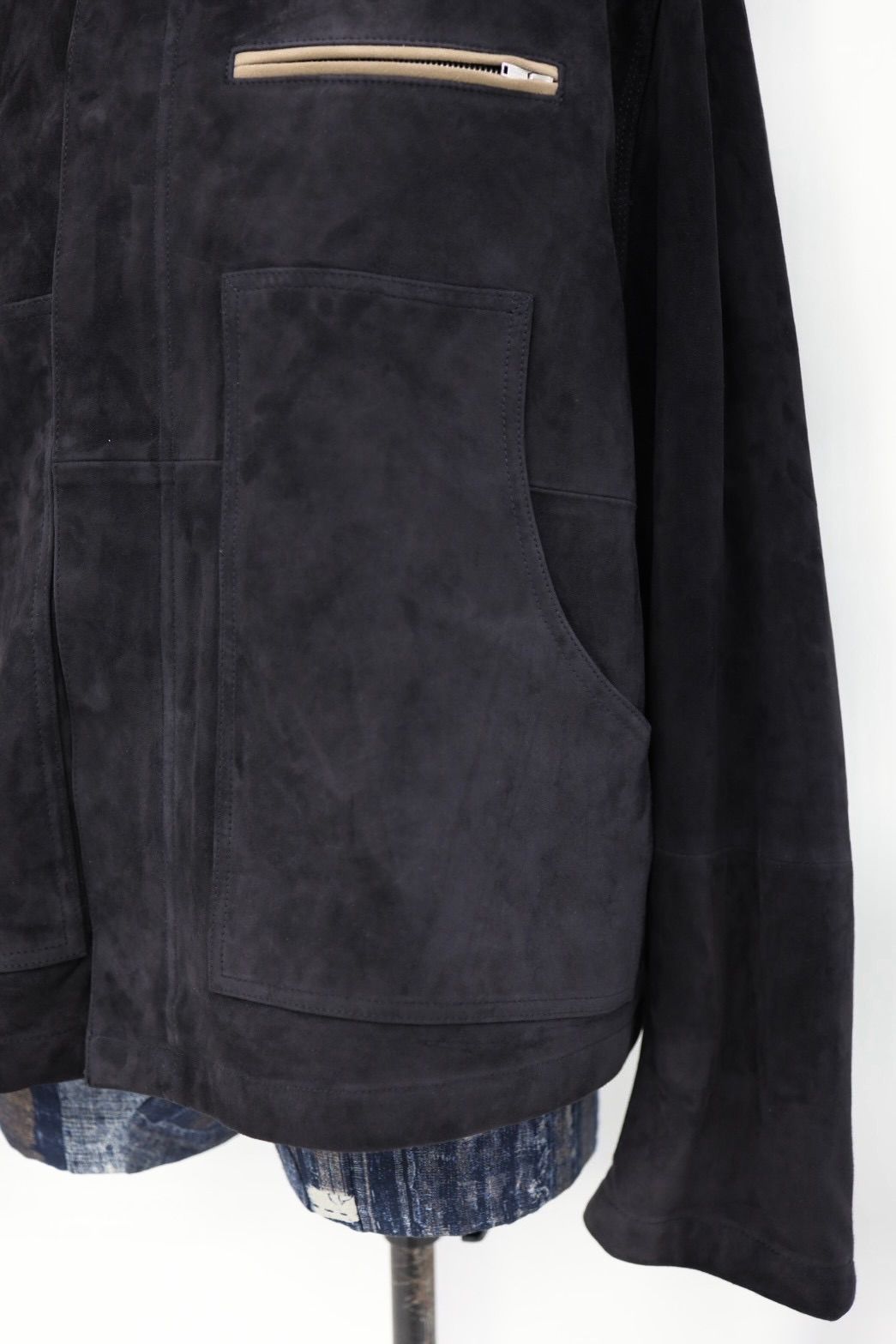 YOKE SPRING SUMMER 2026 Goat Suede Work Jacket(YK26SS01163B)CARBON☆12月20日(土)発売！