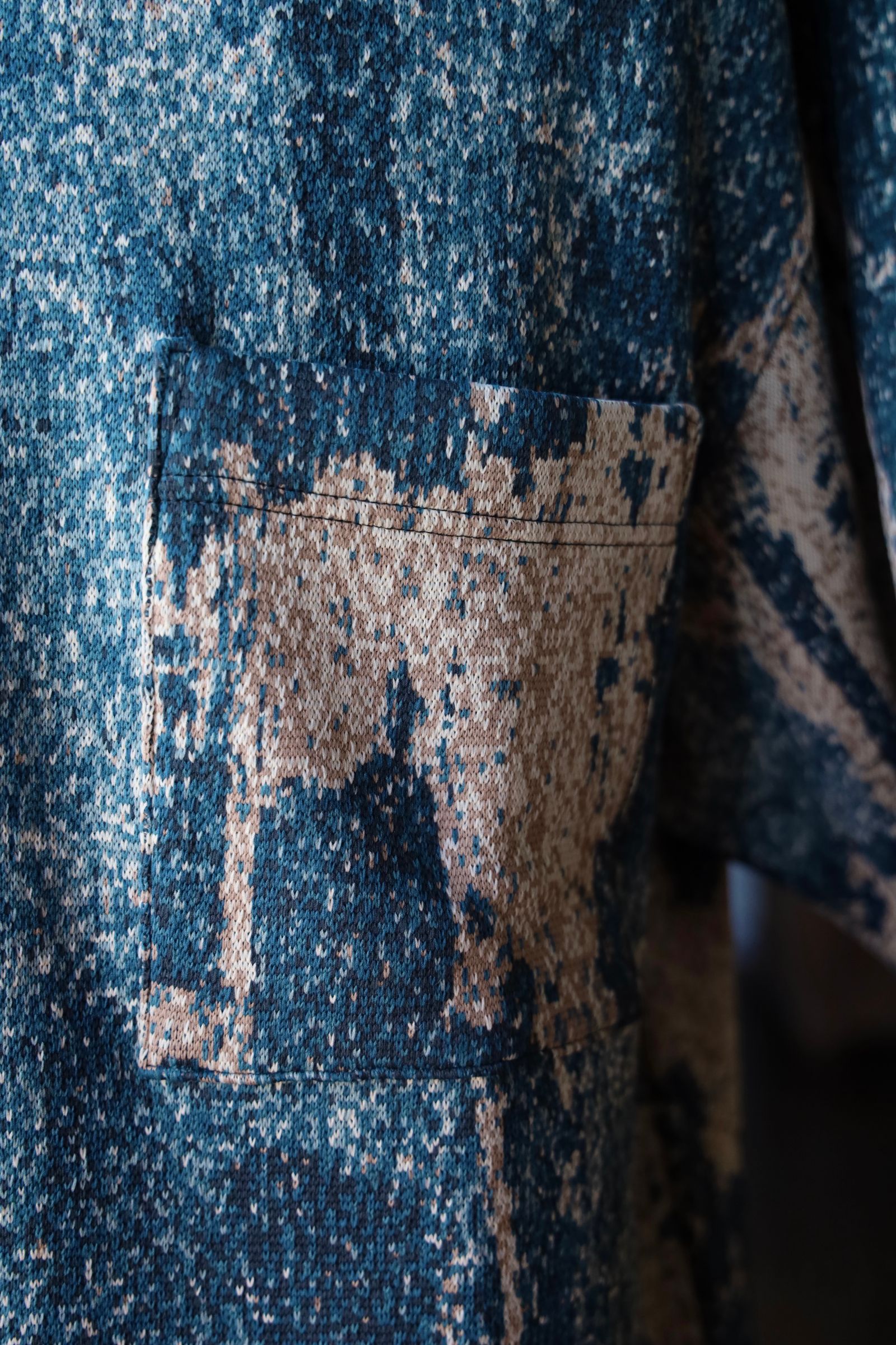 ファンダメンタル デニムシャツ <MEANSWHILE> BORO S/S SHIRT (FA25/SPMW11)BORO