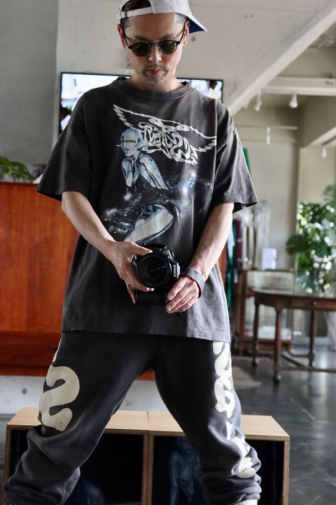 セントマイケル22SS SS TEE SORAYAMA"BLACK".style