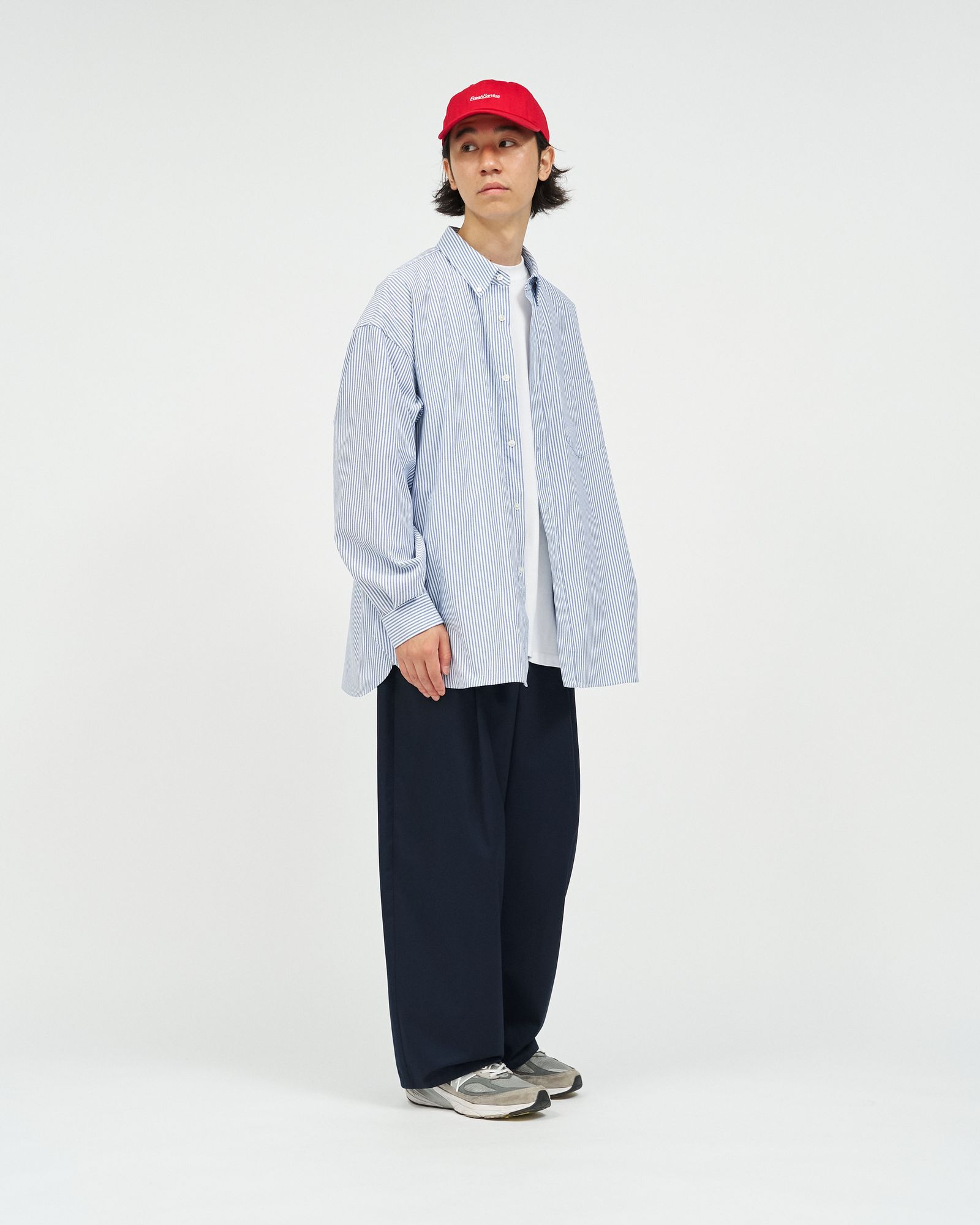 フレッシュサービス 26SS CHRAFTeX® L/S STRIPE SHIRT(FSC262-50007)BLUE STRIPE☆5月30日(土)発売！