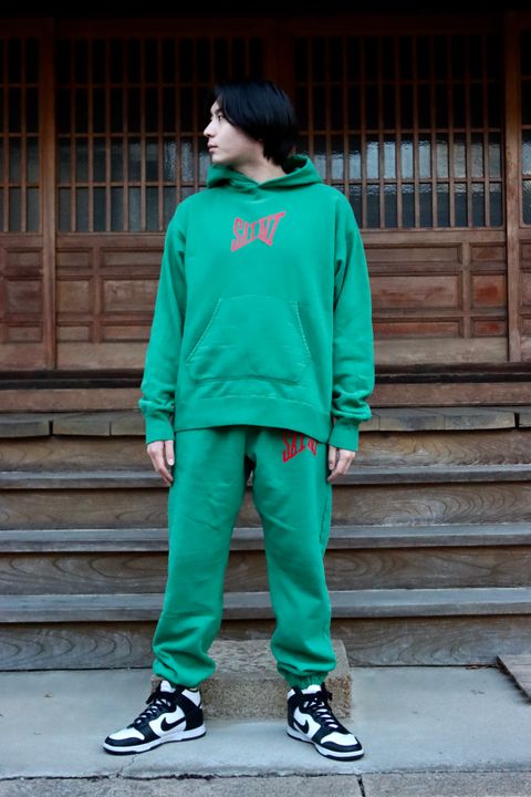 ©SAINT M×××××× 22SS HOODIE_LOGO"GREEN"style.