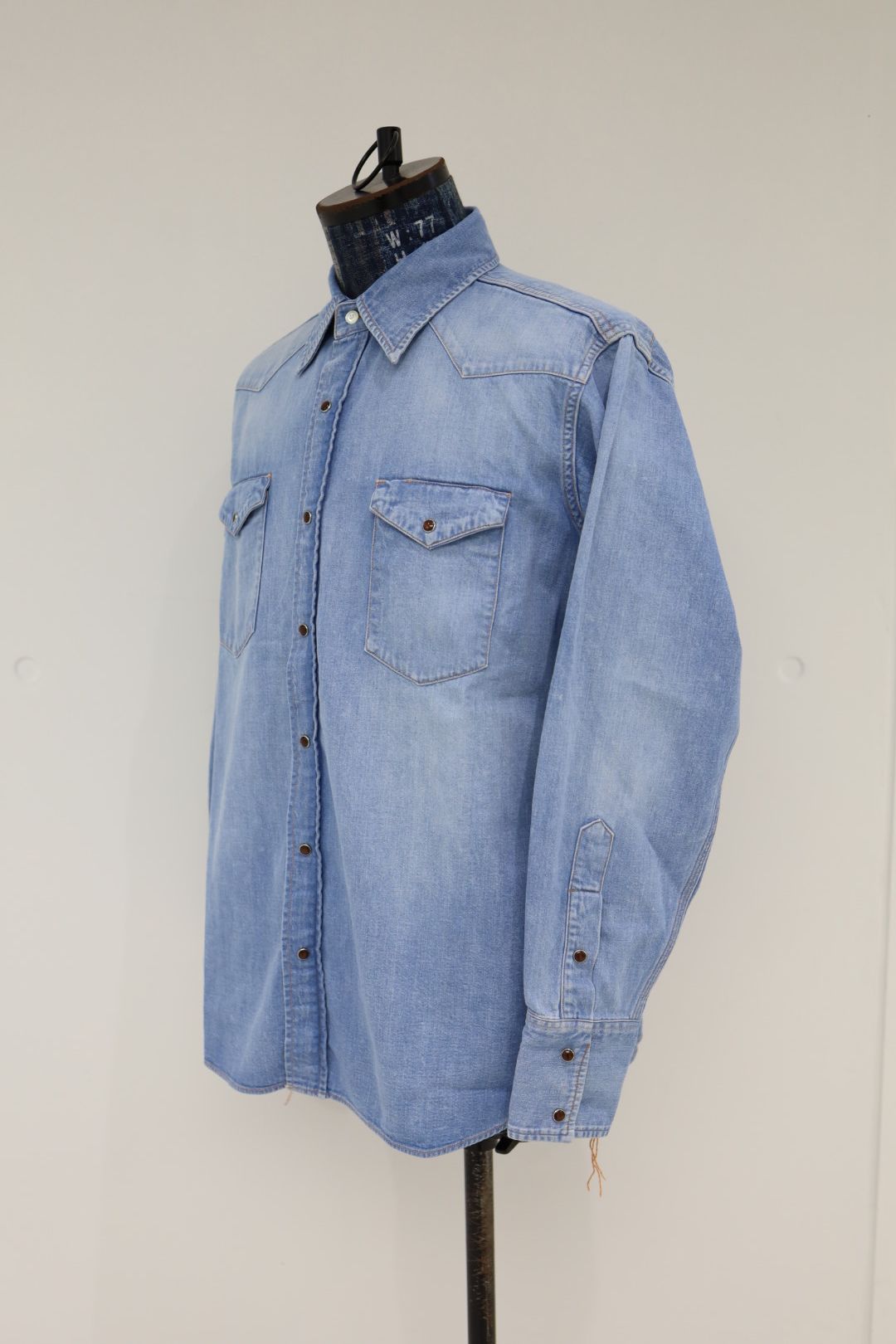 Gurank グランク 26SS デニムウエスタンシャツDenim western shirts (2614D)IND★新作発売！