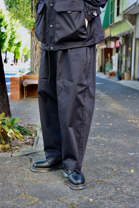 Yohji Yamamoto×NEWERA フィールドコーチジャケットスタイル