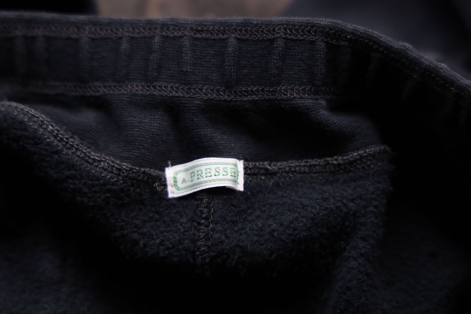 アプレッセ Vintage Sweat Pants(25SAP-05-10K)BLACK☆12月21日(土)発売！