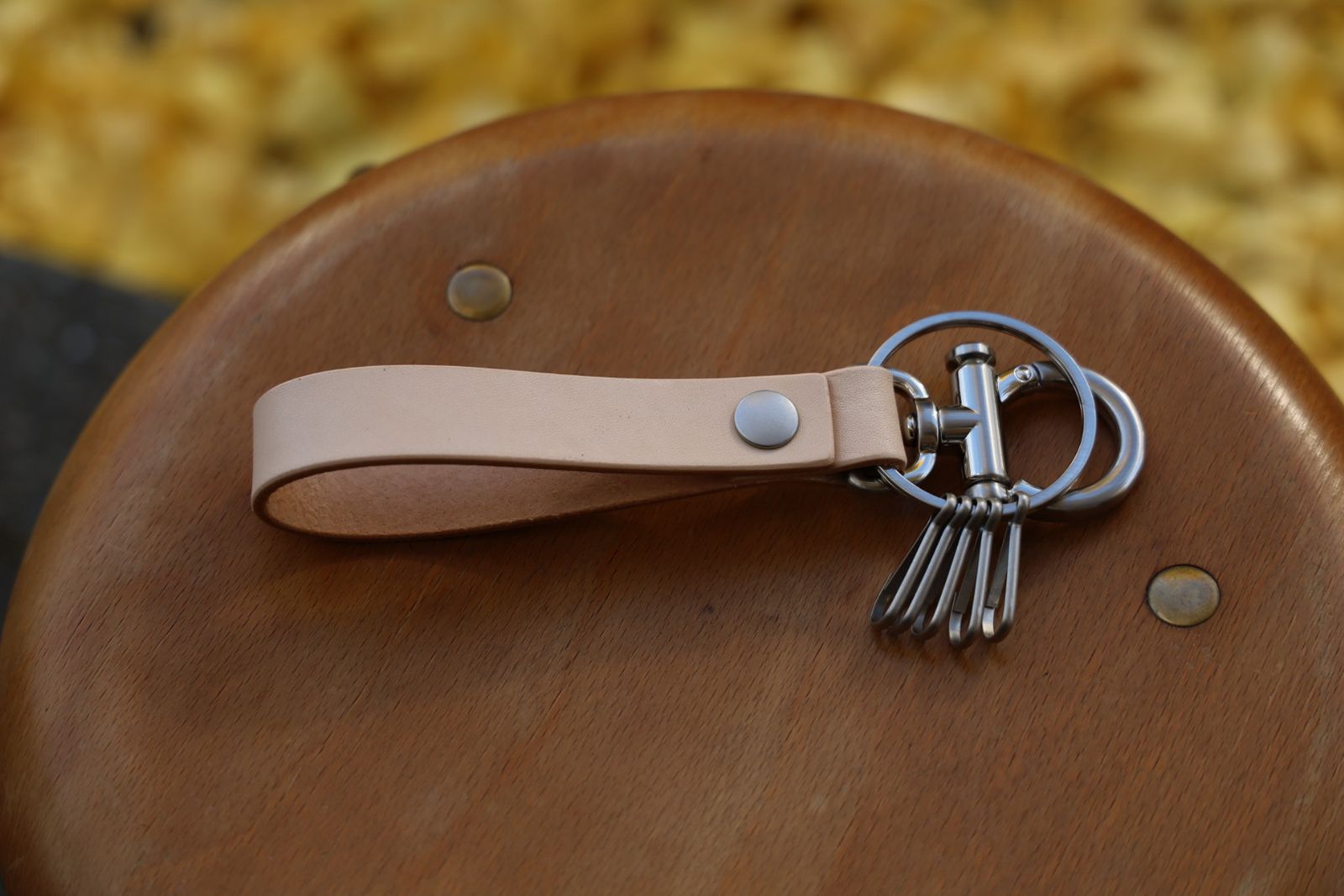 エンダースキーマ キーホルダー  key flock(qn-rc-kha)natural☆12月6日(土)発売！