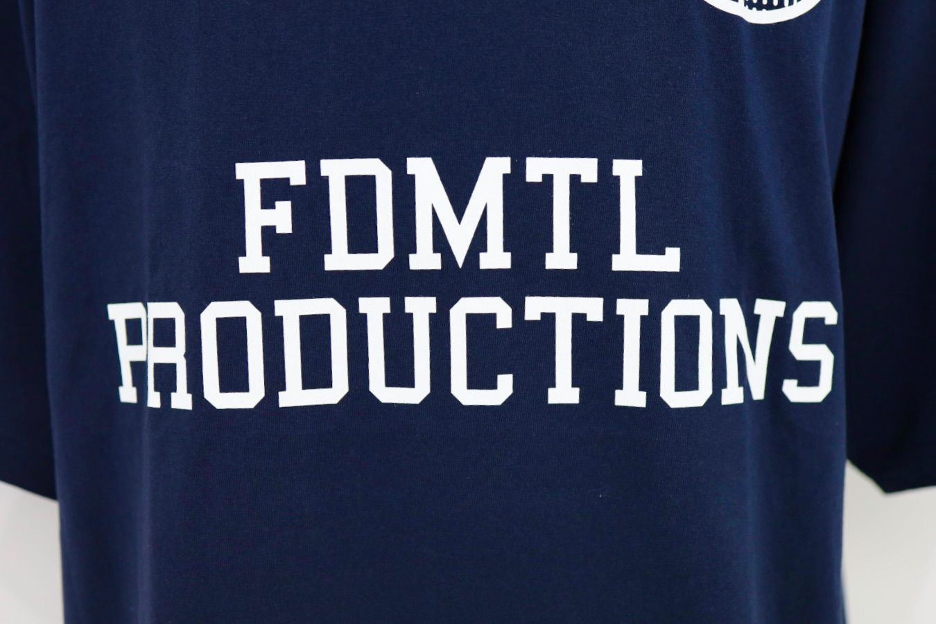ファンダメンタル Tシャツ FDMTL PROD TEE(FA26TE13)NAVY☆新作発売！