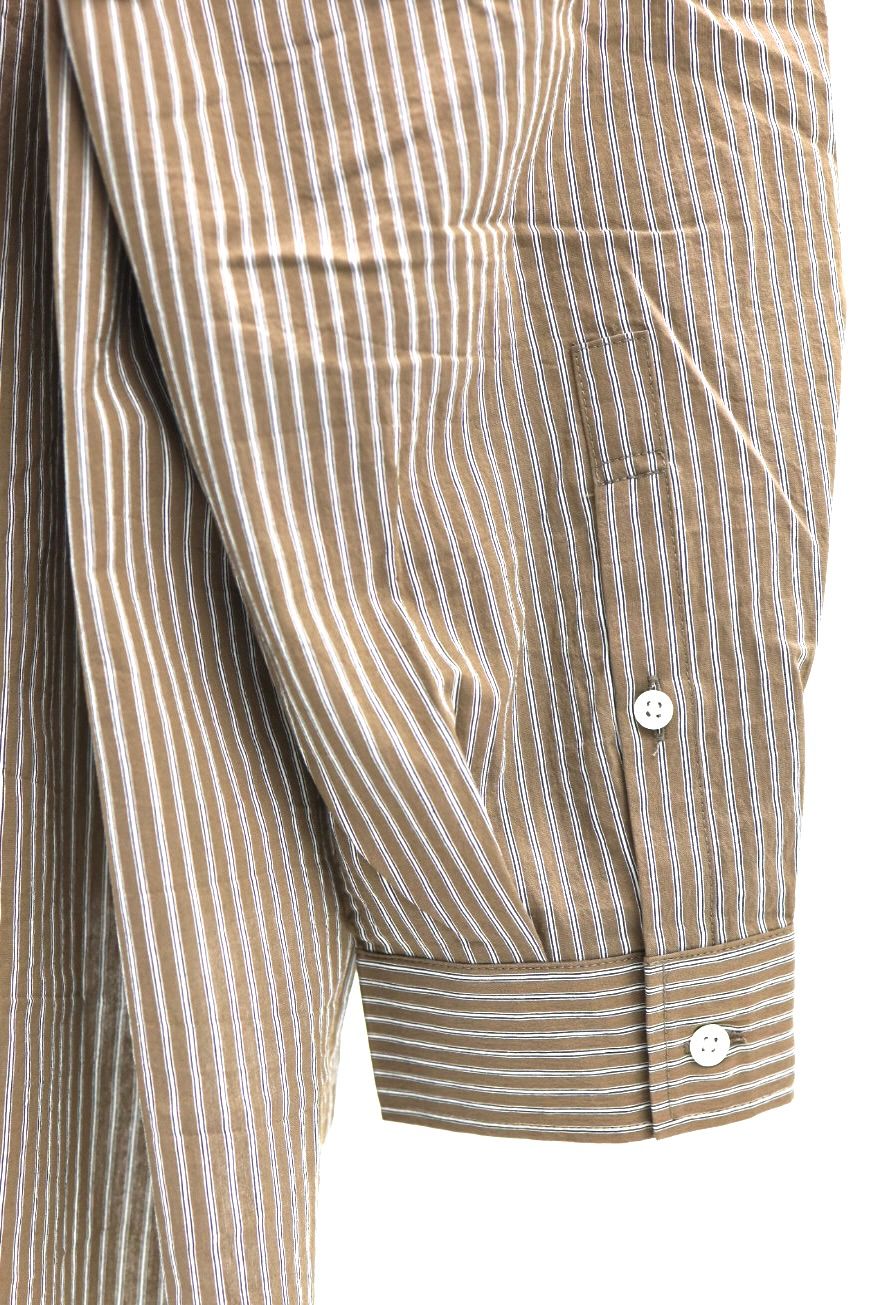 フレッシュサービス 26SS CHRAFTeX® L/S STRIPE SHIRT(FSC262-50007)BROWN STRIPE☆5月30日(土)発売！