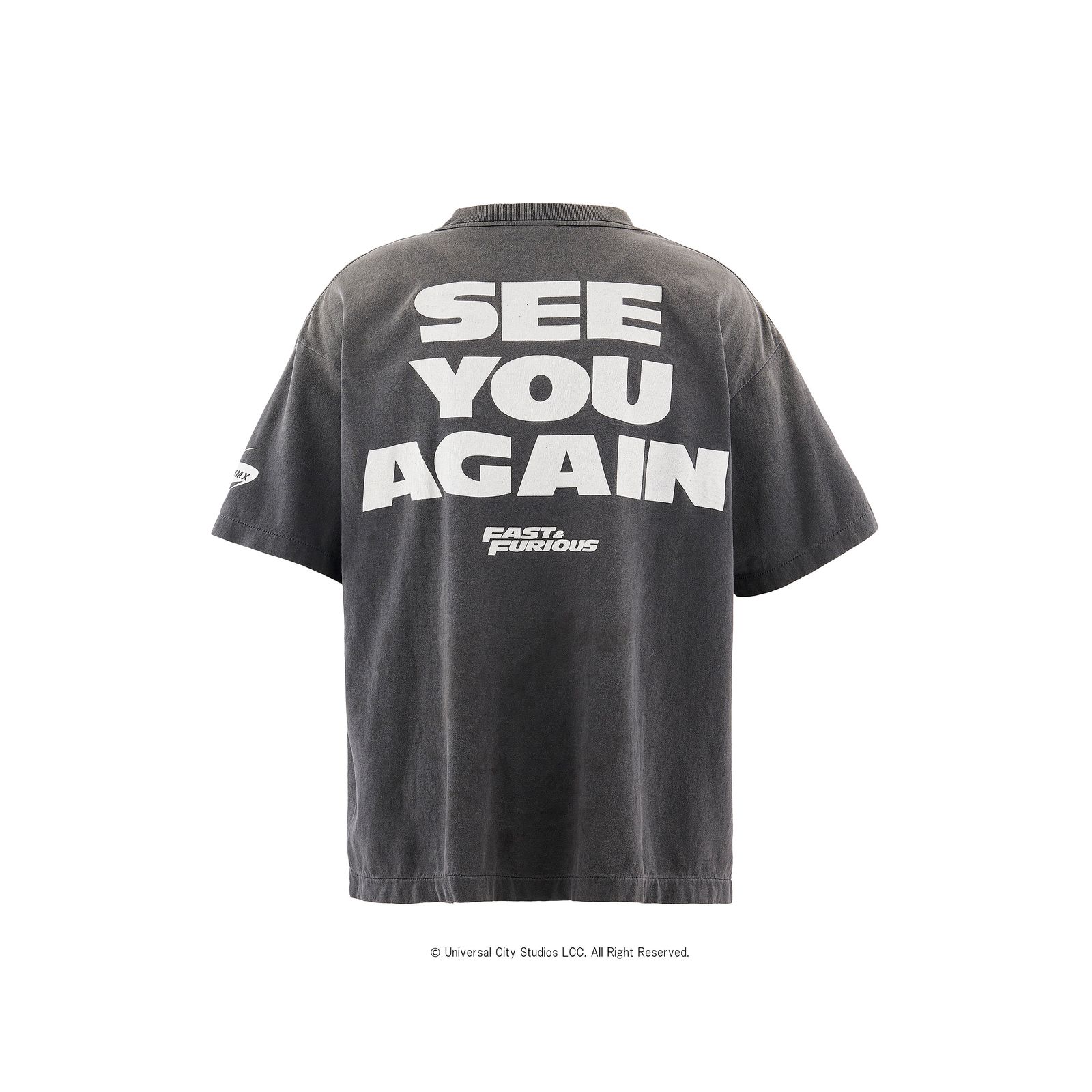 セントマイケル Tシャツ FURIOUSFF_SS TEE(SM-HR1-0000-C74)BLACK