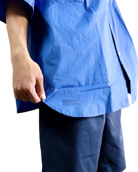 FreshService 24SS CORPORATE UNIFORM S/S SHIRT (BLUE)style 2024.3.8