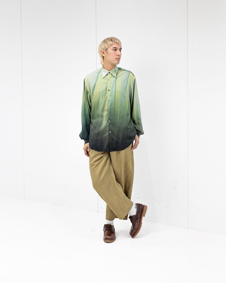 YOKE Hand Painted Lawn Loose Fit Shirt 4月11日(土)新作発売！