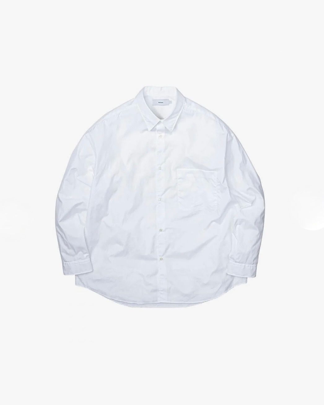 Graphpaper 半袖シャツ F 白 GRAPHPAPER OXFORD S/S B.D SHIRT 定番 白シャツ