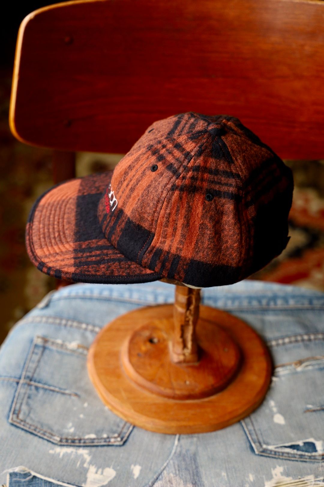 セダンオールパーパス FW25 Classic Logo C/W Plaid Cap(SD25F-CP04)Brick☆10月4日(土)発売！