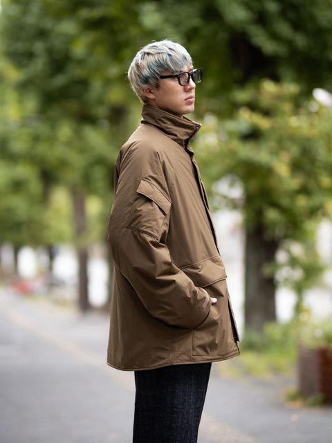 Graphpaper PERTEX® SHIELD Insulated Military Parka MARK STYLE
