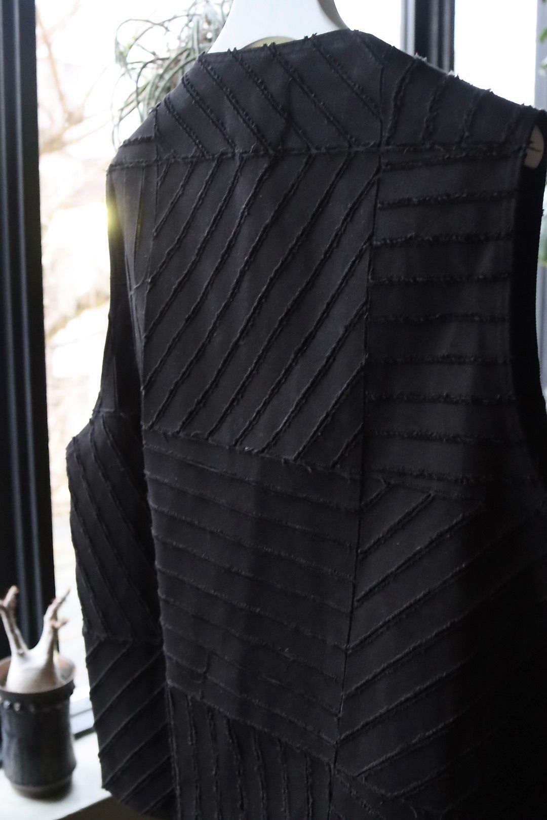 ヨーク24SS BONDING OPAL WORK VEST(YK24SS0622V)BLACK