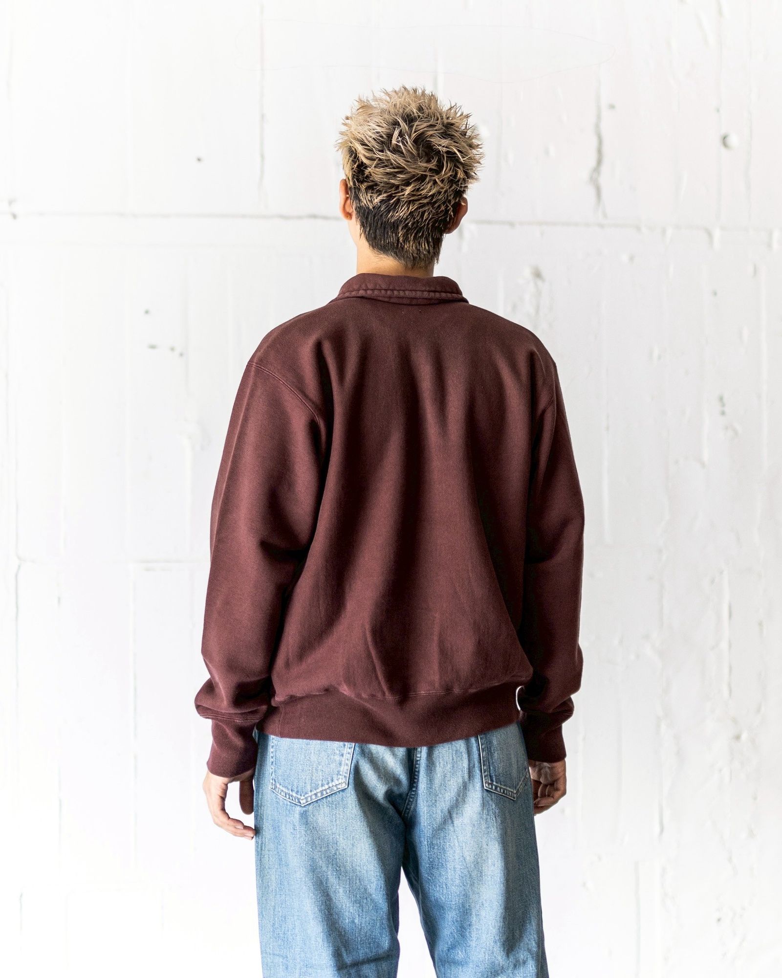 A.PRESSE Vintage Half Zip Sweatshirt 8月9日(土)新作発売