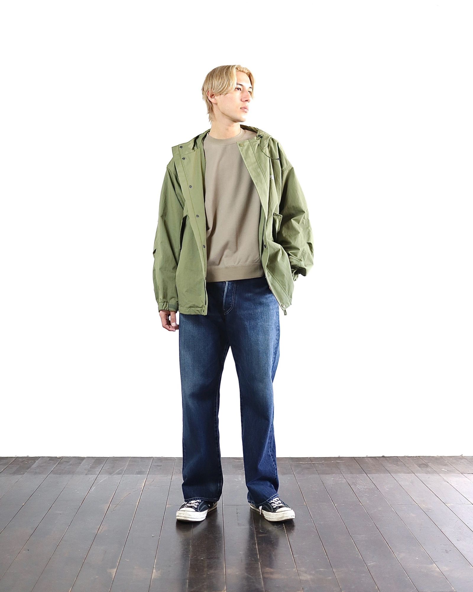 SEDAN ALL-PURPOSE SS24 新作 NYCO Hooded Jacket style 2024.3.17 | 4427 | mark