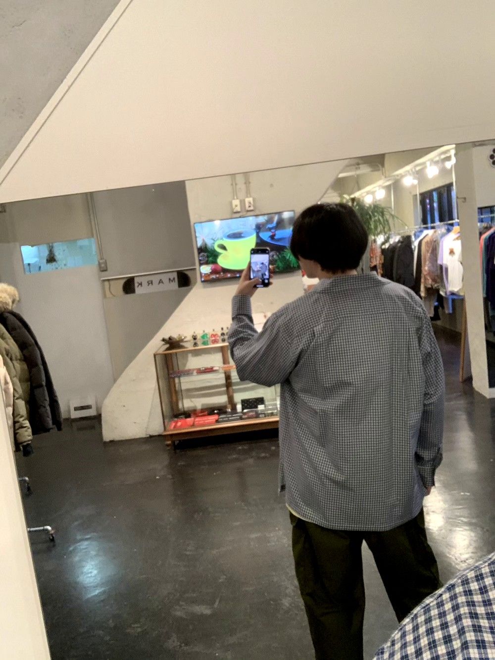 CHECK SHIRT WITH MY FRIEND(21SS15SH91) style.2021.1.16.