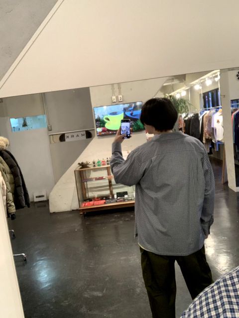 CHECK SHIRT WITH MY FRIEND(21SS15SH91) style.2021.1.16.