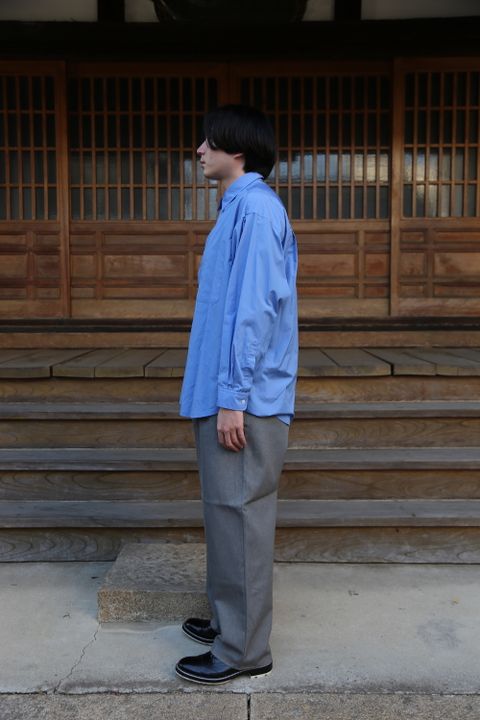 Broad L/S Oversized Regular Collar Shirt style.2021.1.17.