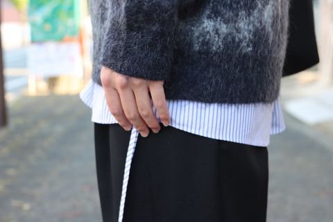 FDMTL MOHAIR SWEATER(FA21WL31) style. 2021.10.27.