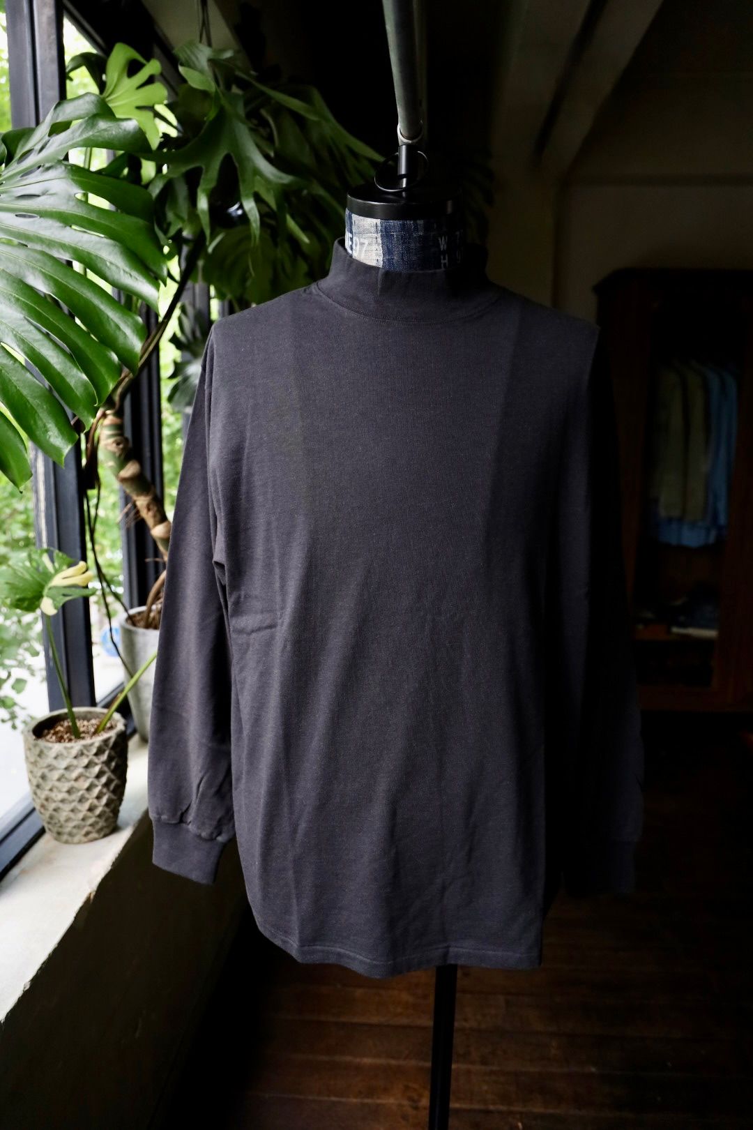 A.PRESSE - Cashmere Blend Turtle Neck L/S T-Shirt( 24AAP-05