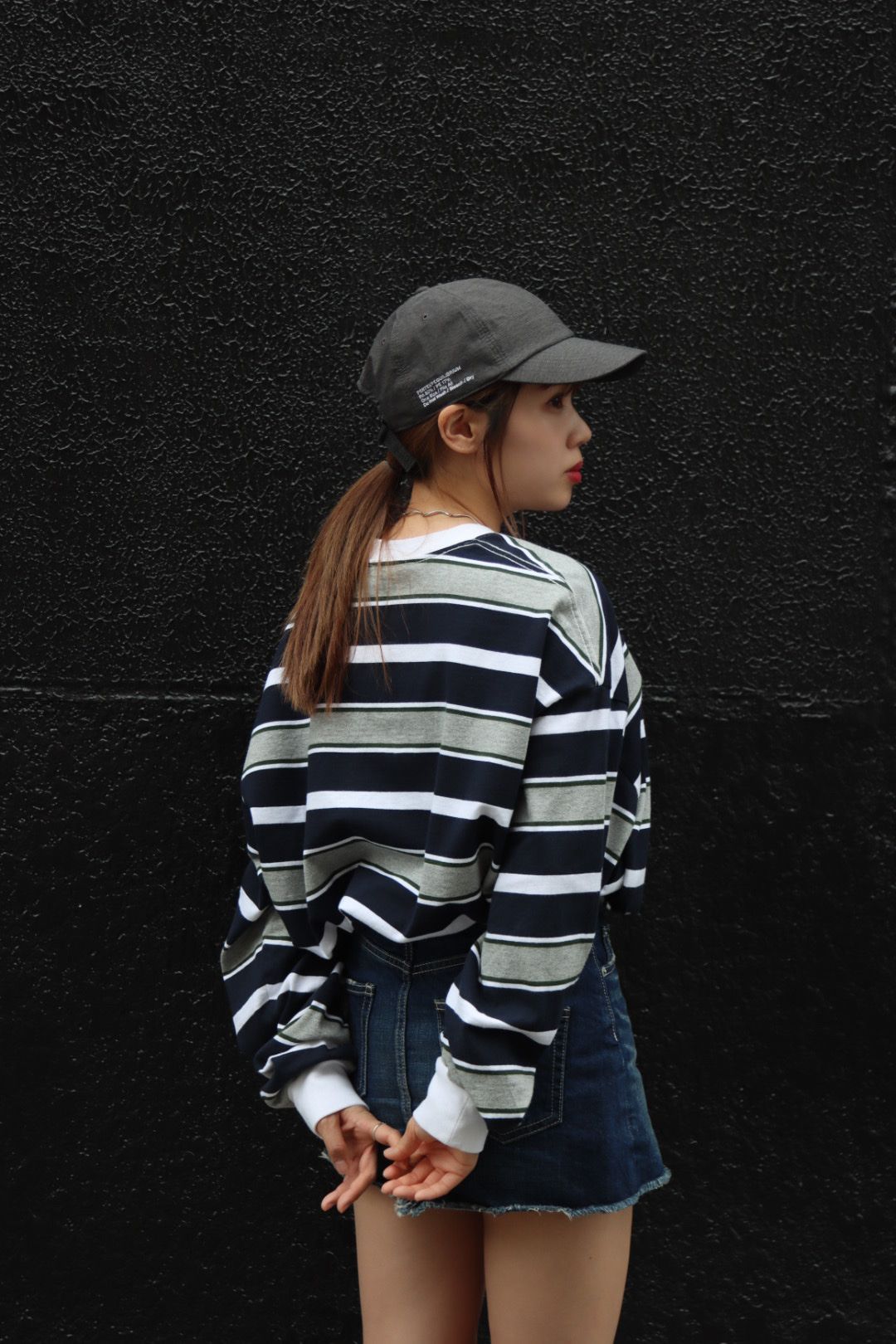 FreshService 23ss MULTI BORDER L/S TEE style.2023.5.28
