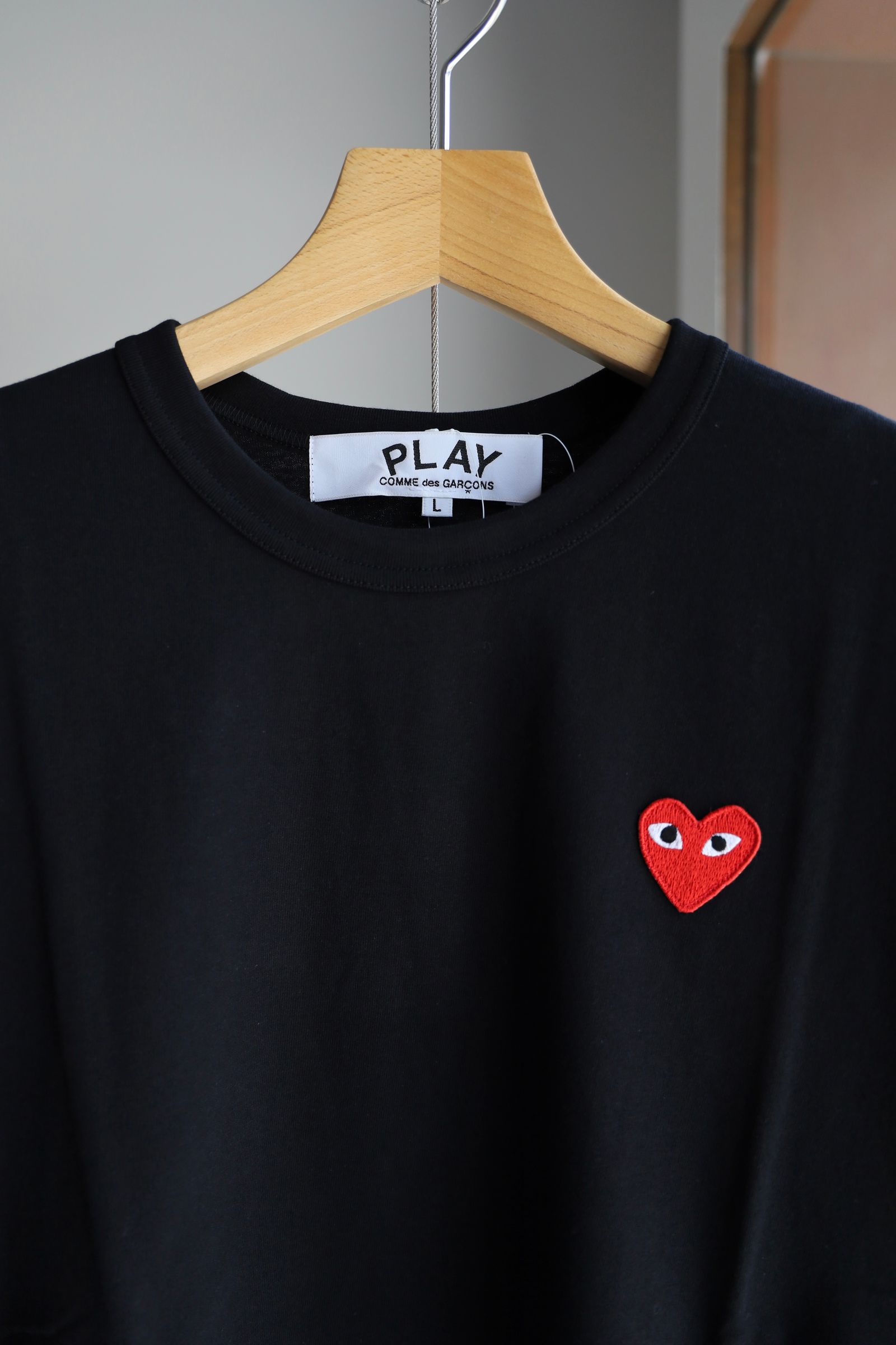 PLAY Tシャツ PLAY COMME des GARÇONS: T-SHIRT (WHITE) | DSMG E-SHOP