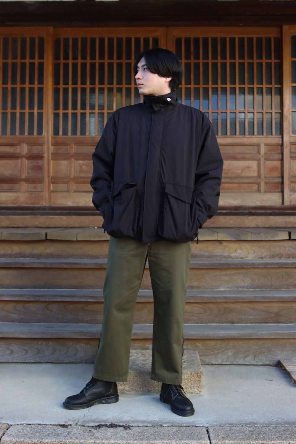 サイズＬABU Garcia  WR MILITARY PADDING JACKET