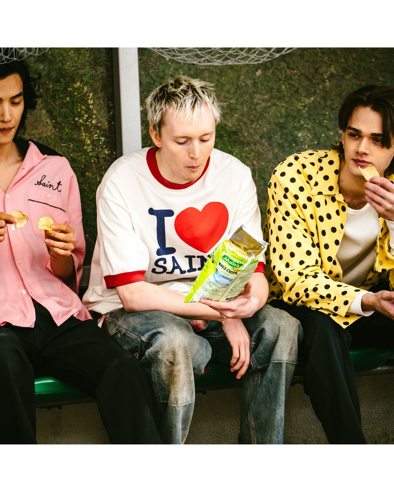 セントマイケル 26SS I LOVE SAINT_SS T-SHIRT(SM-MK8-0000-018)WHITE☆4月29日(水)新作発売！