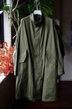 blurhms ROOTSTOCK 23SS blurhmsROOTSTOCK Cotton Poplin 65 Coatスタイル