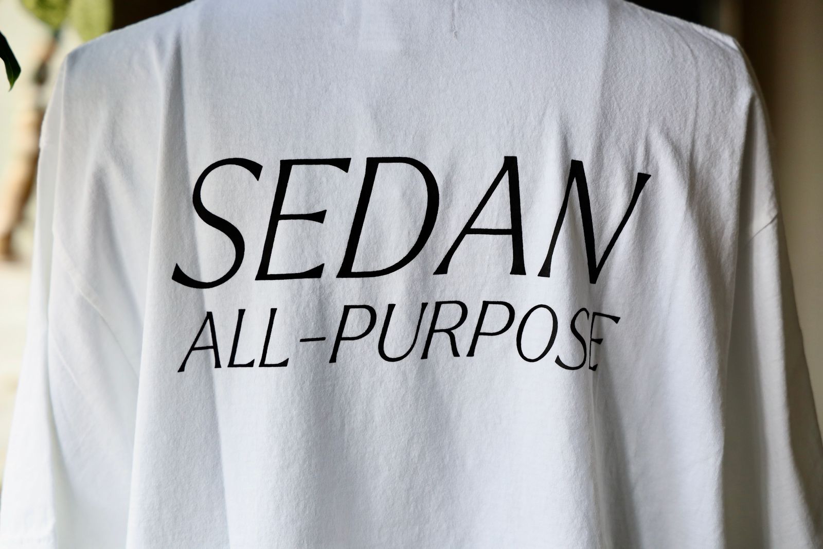 セダンオールパーパス SS25 Garment Dyed S/S Tee(SD25S-CT09)White