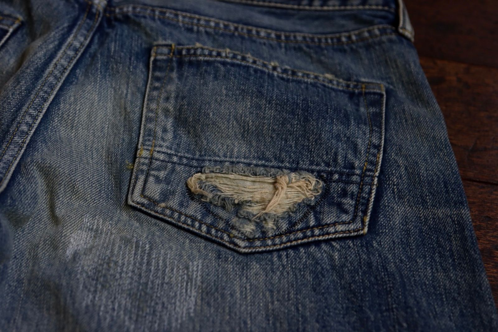 ファンダメンタルデニムSLIM FIT DENIM CS111(FA24MT111)INDIGO