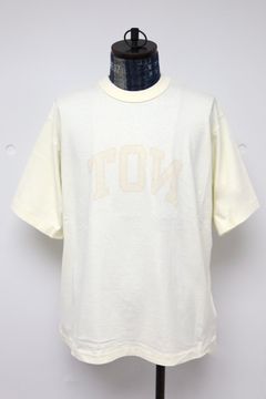 blurhms ROOTSTOCK ブラームスルーツストック 26SS NOT-PRINCE 88/12 Print Tee WIDE(bROOTS25S36S26B)IVORY x FADE BAGE☆4月17日(金)新作発売！