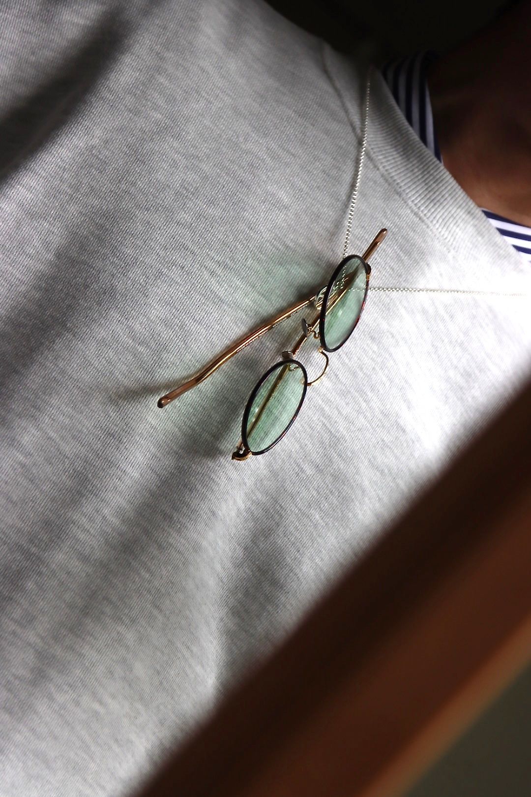 フレッシュサービス LIGHT OZ CREW NECK SWEAT"ASH"style.2022.6.15.
