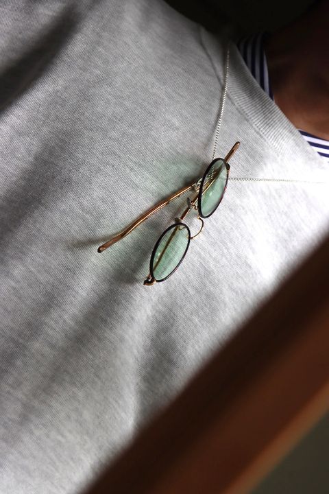 フレッシュサービス LIGHT OZ CREW NECK SWEAT"ASH"style.2022.6.15.