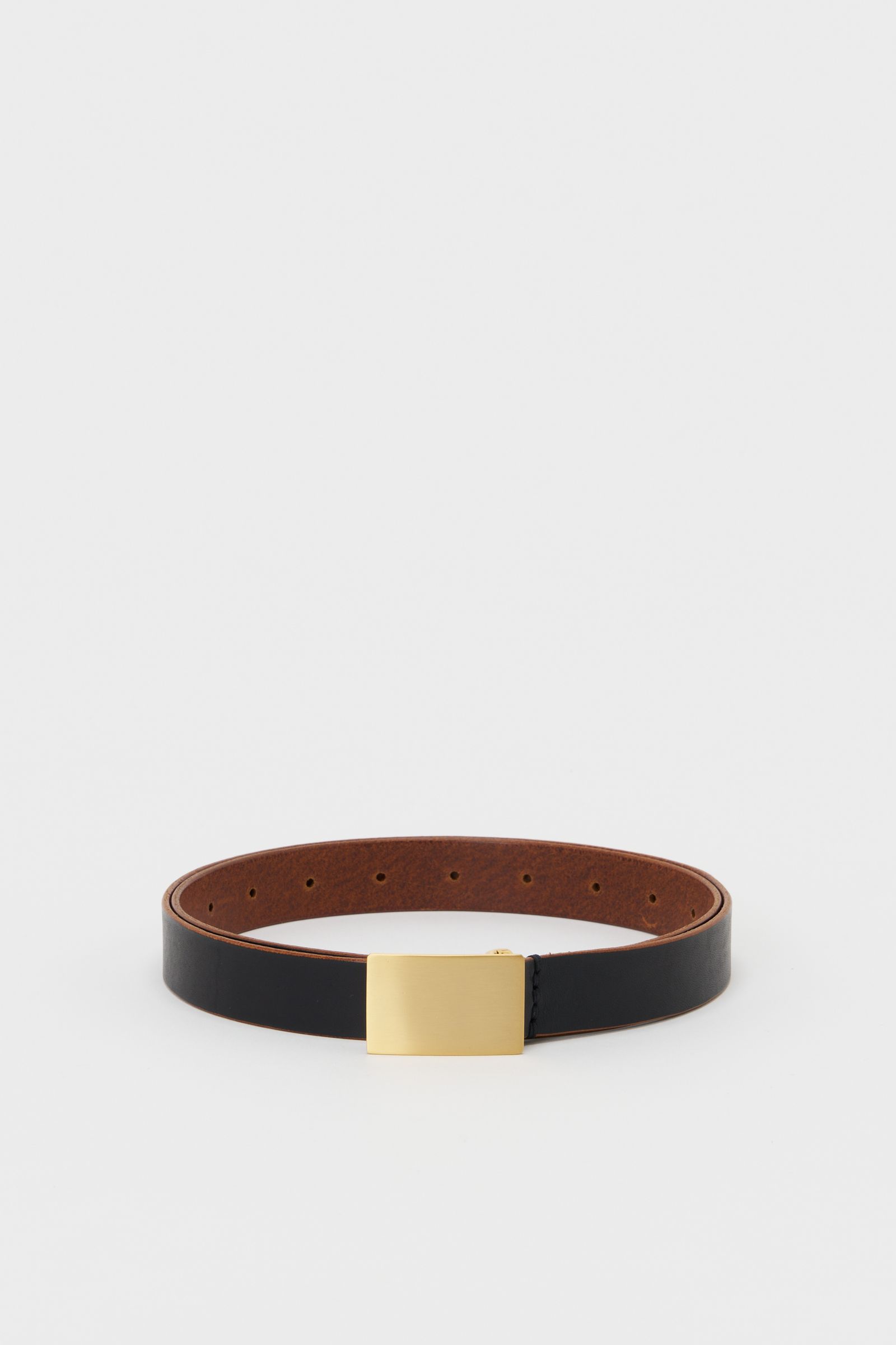 エンダースキーマ ベルト solid buckle belt(zw-c-sbb)black☆8月8日(土)発売！