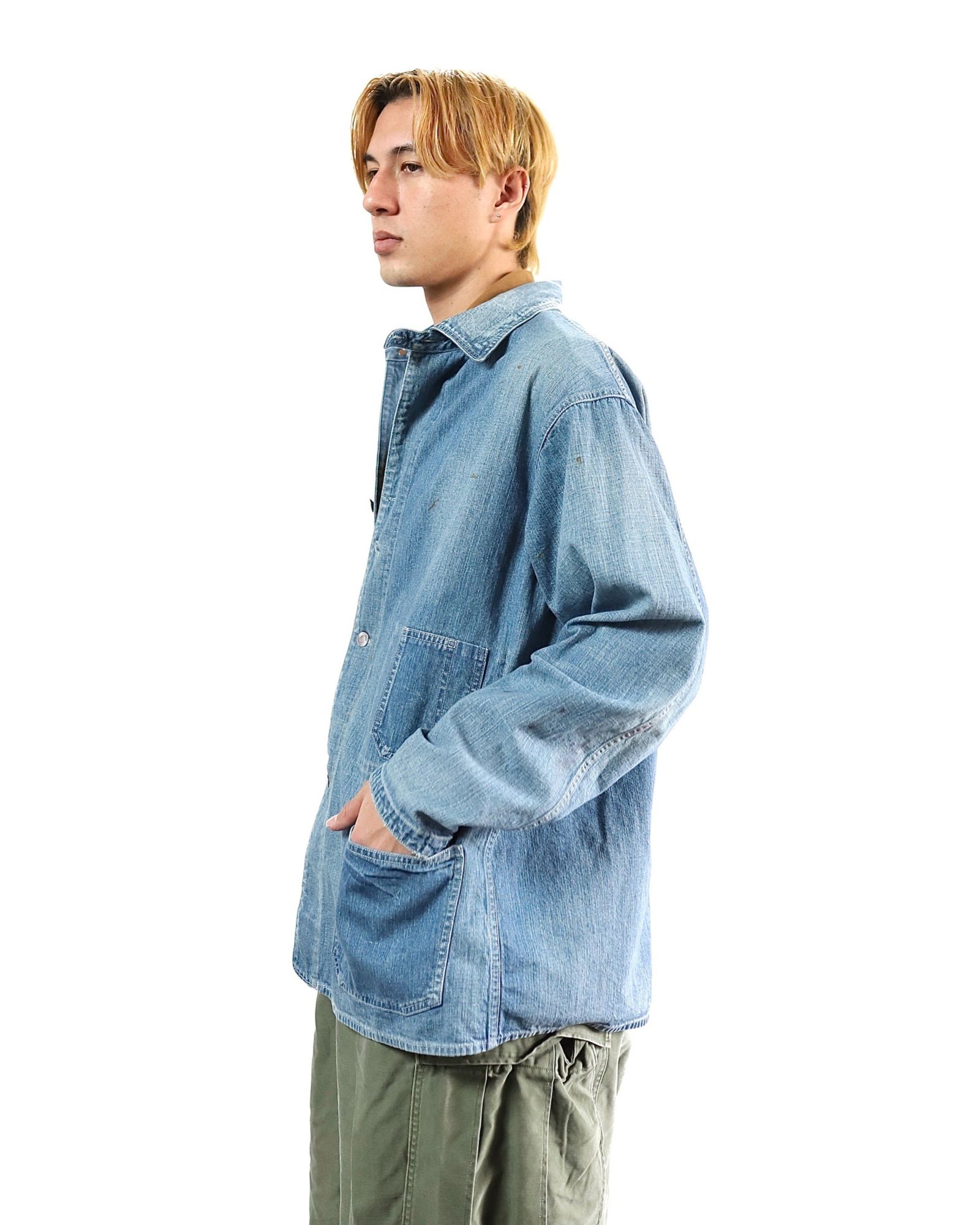 A.PRESSE 24SS 新作 Unknown Vintage Denim Coverall style