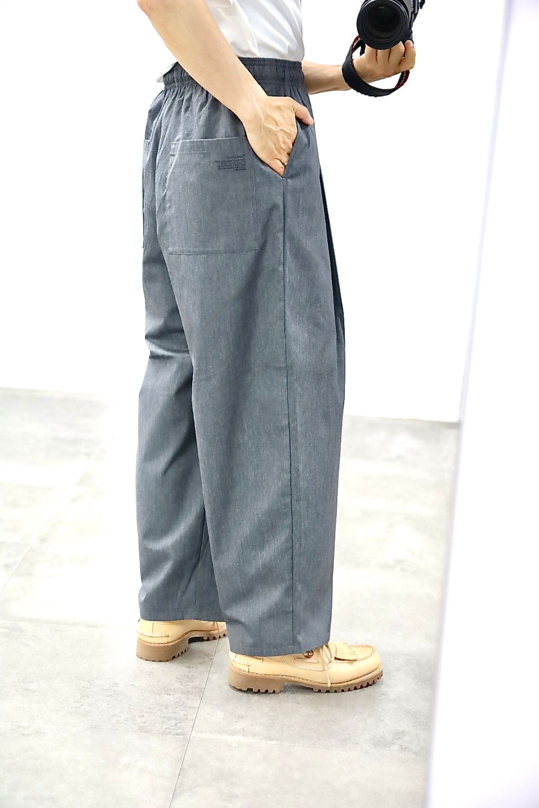 FreshService 26SS CORPORATE WIDE EASY PANTS"H.GRAY"スタイル