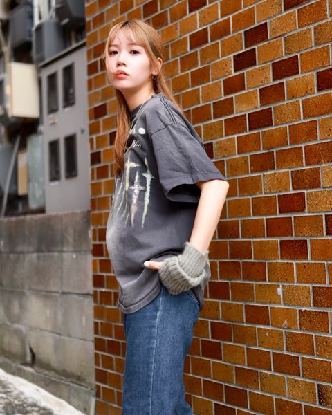 セントマイケル 新作FORSOMEONEコラボ GOD FS_SS TEE style.2023.8.11