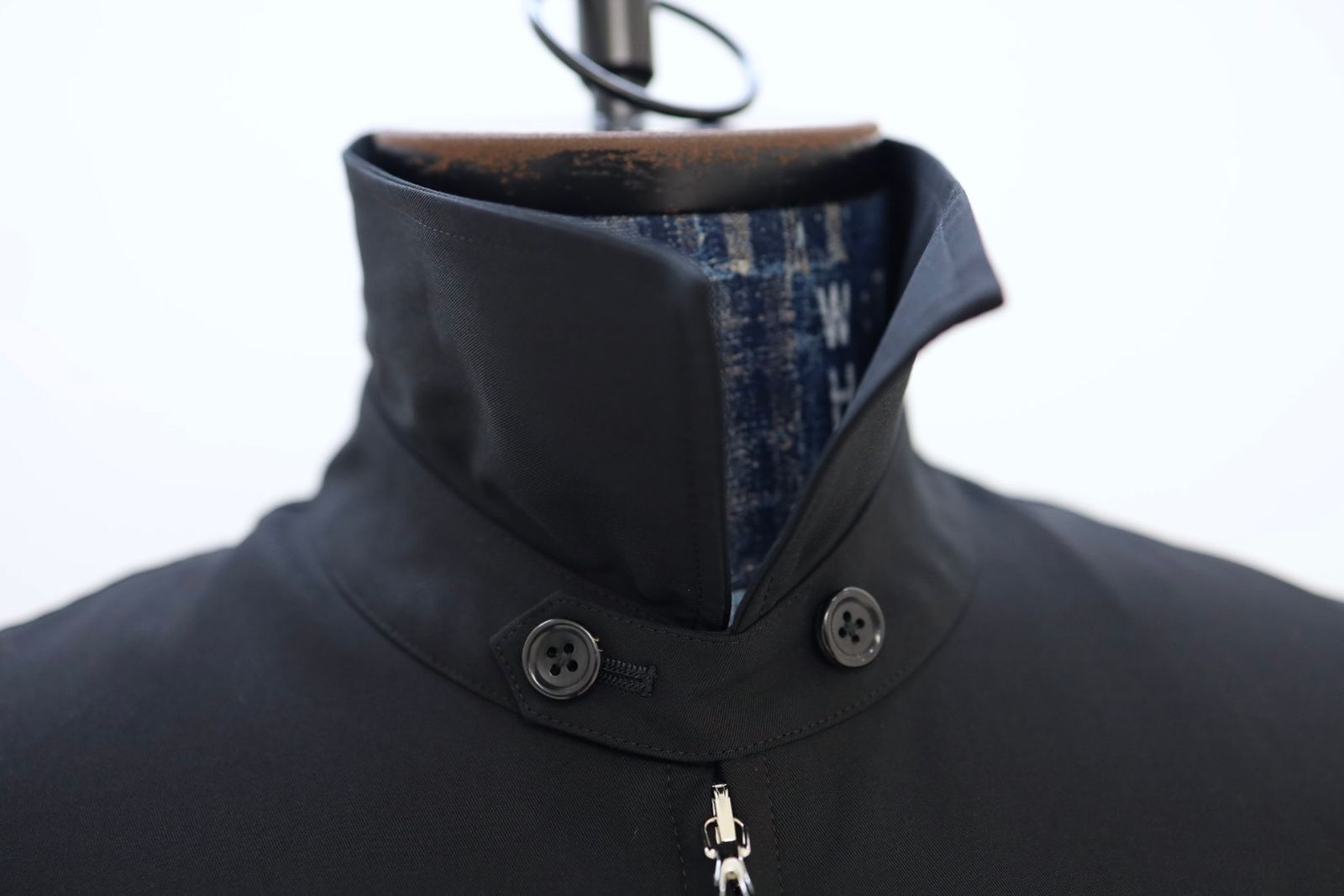 グラフペーパー 26SS Brushed Cotton Gabardine Swing Top Jacket(GM261-30394)BLACK☆2月7日(土)発売！