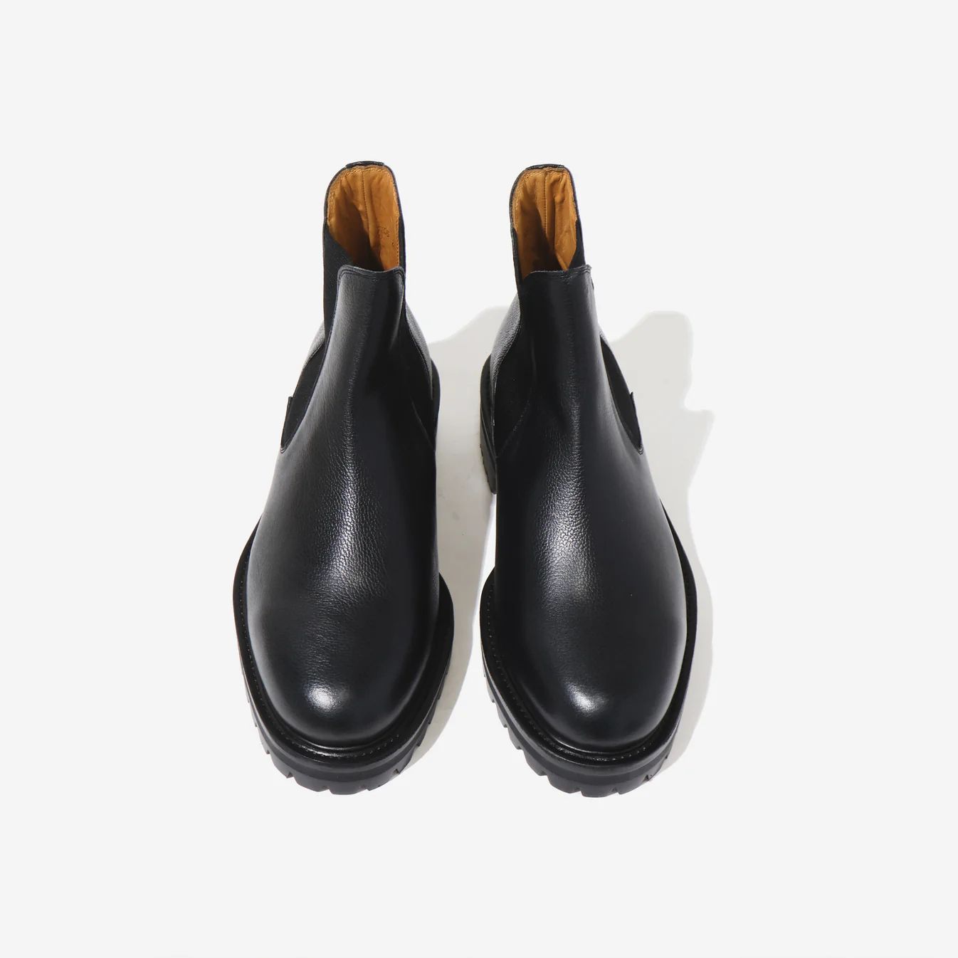 FOOTWORKSフットワークス サイドゴアブーツ WOMENS Side Gore Boots in Grain Leather(F03-0001_W)BLACK☆新作発売！