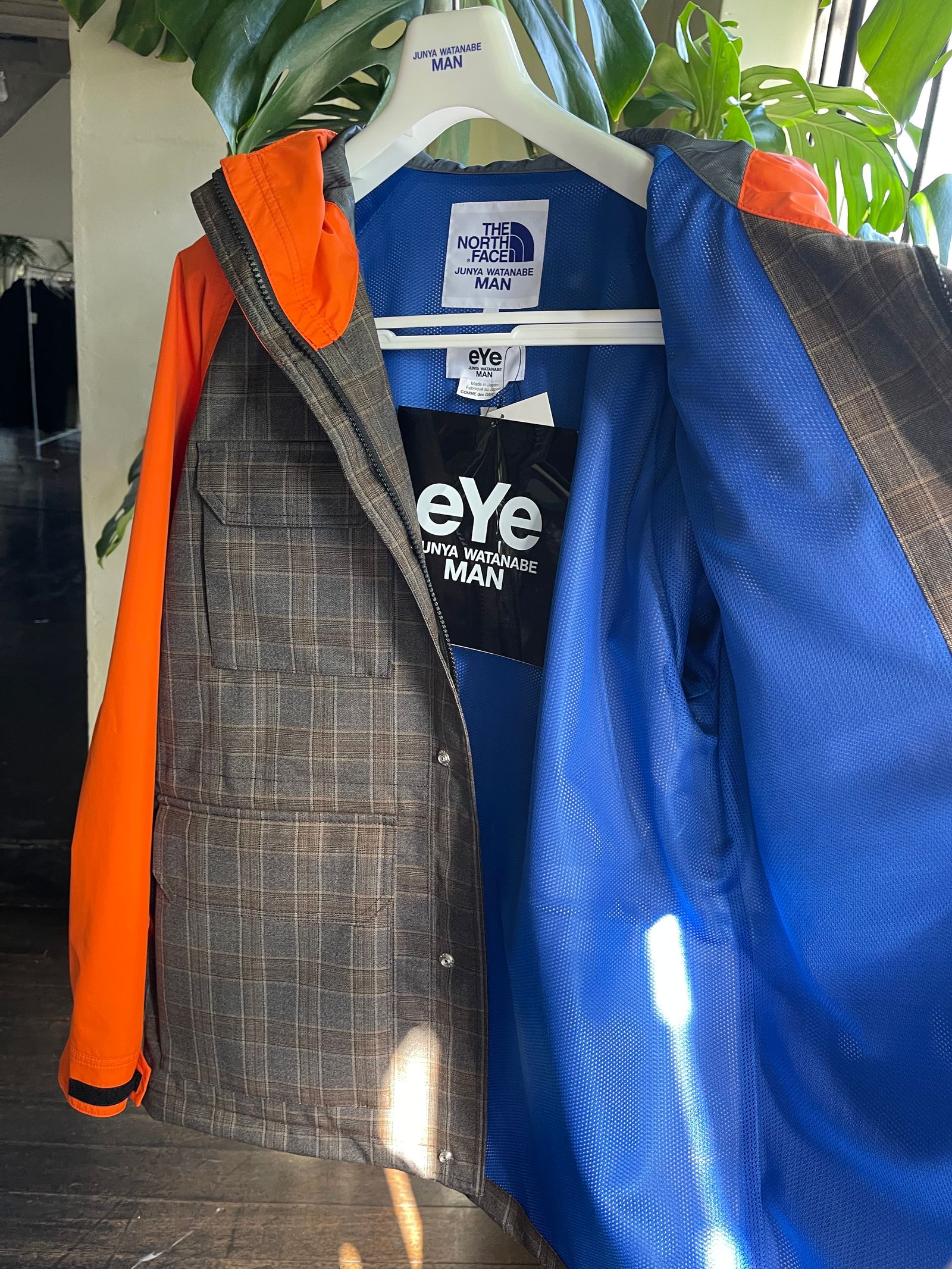 eYe JUNYA WATANABE MAN × THE NORTH FACE Wネームジャケット"BROWN×ORANGE"※10月21日(金)発売！