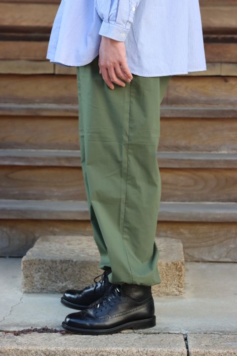 FreshService CORPORATE STRIPE REGULAR COLLAR SHIRT"WHITE×BLUE"style.