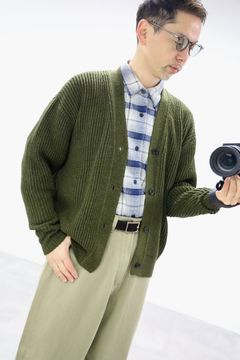 A.PRESSE 2026 STYLE1 Washed Silk Cotton Pique Pantsスタイル