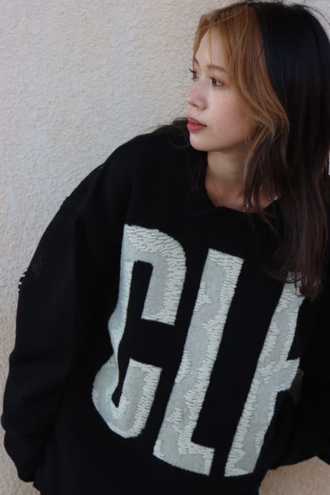 ©SAINT M×××××× セントマイケル 22AW CLF KNITスタイル