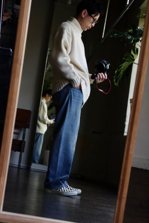 A.PRESSE アプレッセ 23Style No.2 Washed Denim Pantsサイズ34スタイル