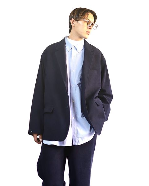 FreshService DRY CORDUROY JACKET"NAVY"スタイル