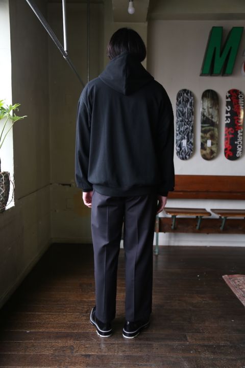 MATSUFUJI Modified Farmers Trousers(M211-0401)"BLACK" style.2021.1.22.