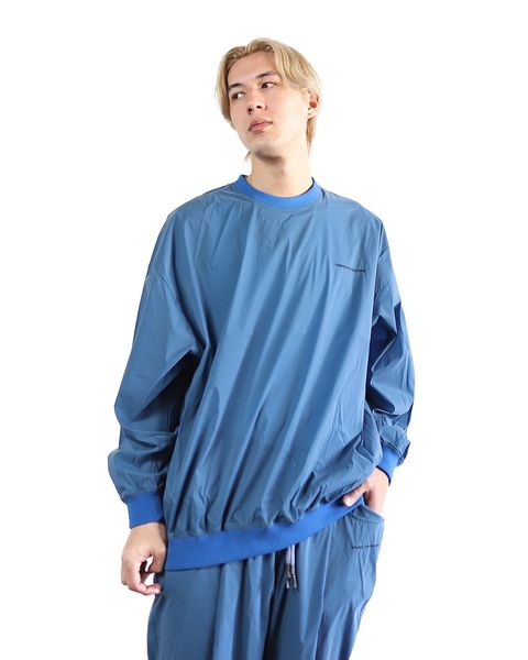 S.F.C-Stripes For Creative- 24SS NYLON CREW＆WIDE TAPERED EASY PANTS style 2024.3.16